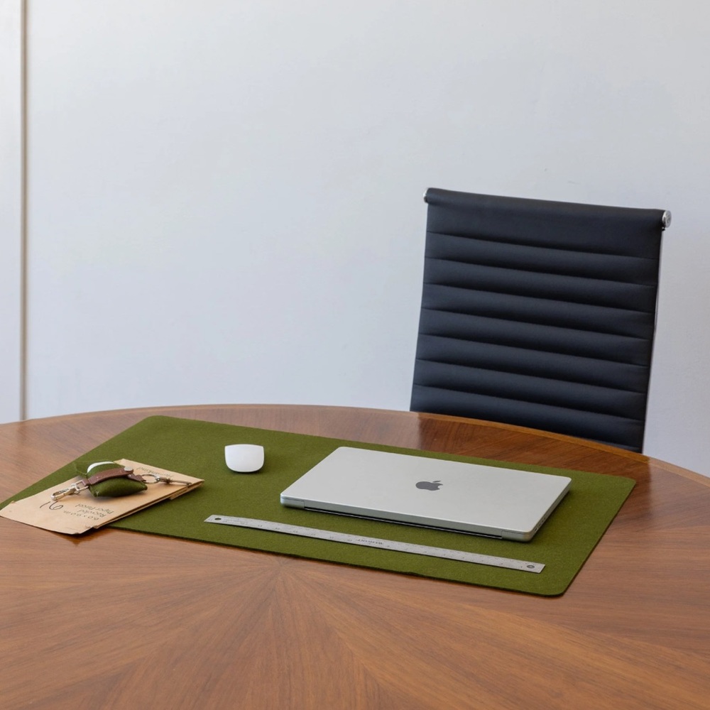 Graf Lantz Mosen Merino Wool Large Desk Pad